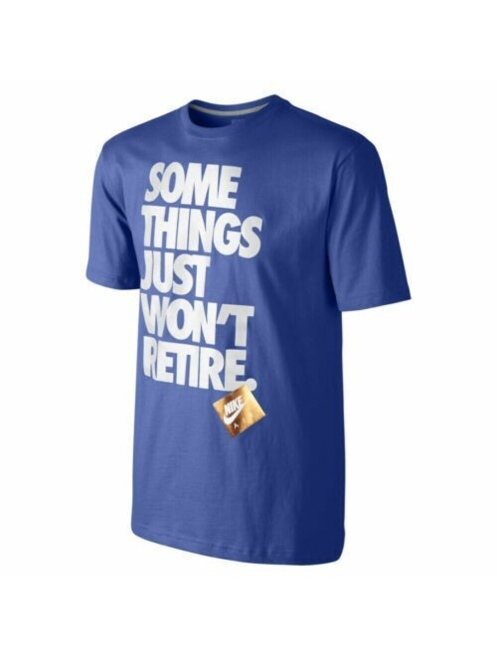 Nike Mens Something Just Wont Retire Tee Size L